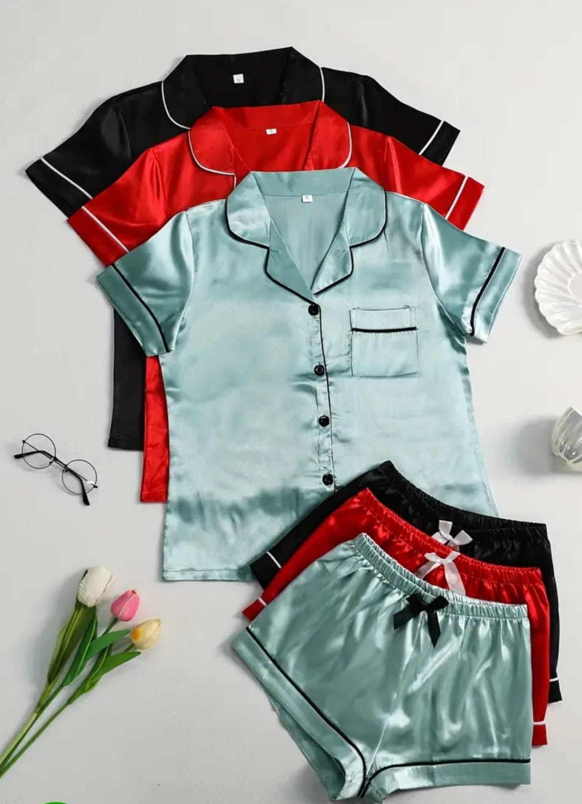 Pijamas en Satín para Niños - Suavidad y Estilo para Dormir - Imagen 7