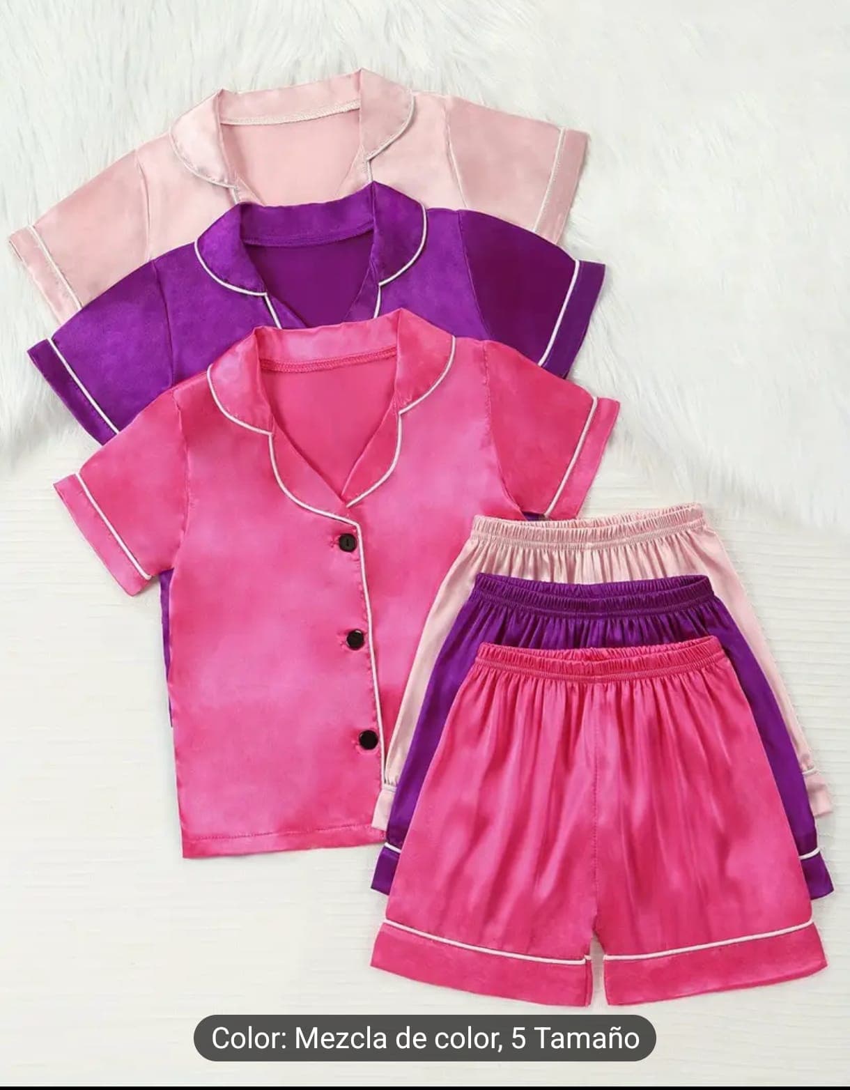 Pijamas en Satín para Niños - Suavidad y Estilo para Dormir - Imagen 4
