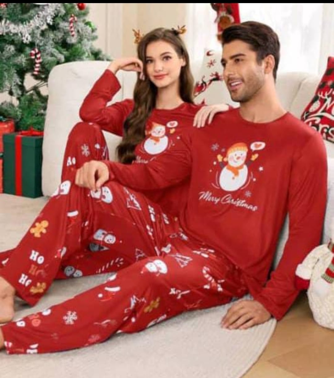 Pijamas Navideñas Personalizadas